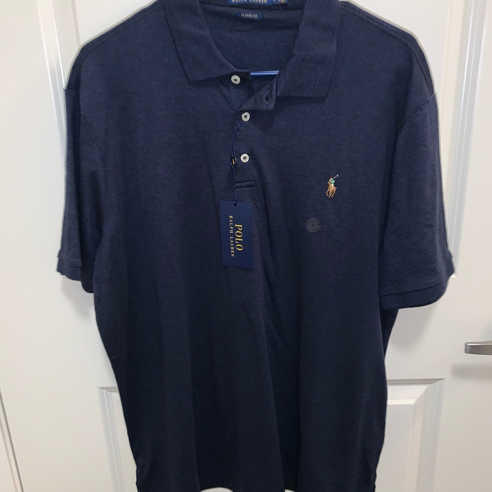 NWT Navy Classic Fit Polo // all offers welcome!